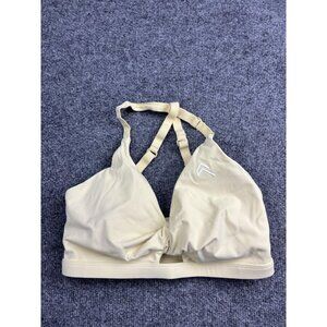 Oner Active Unified Twist Sports Bra Womens M Yellow Strappy Longline Padded